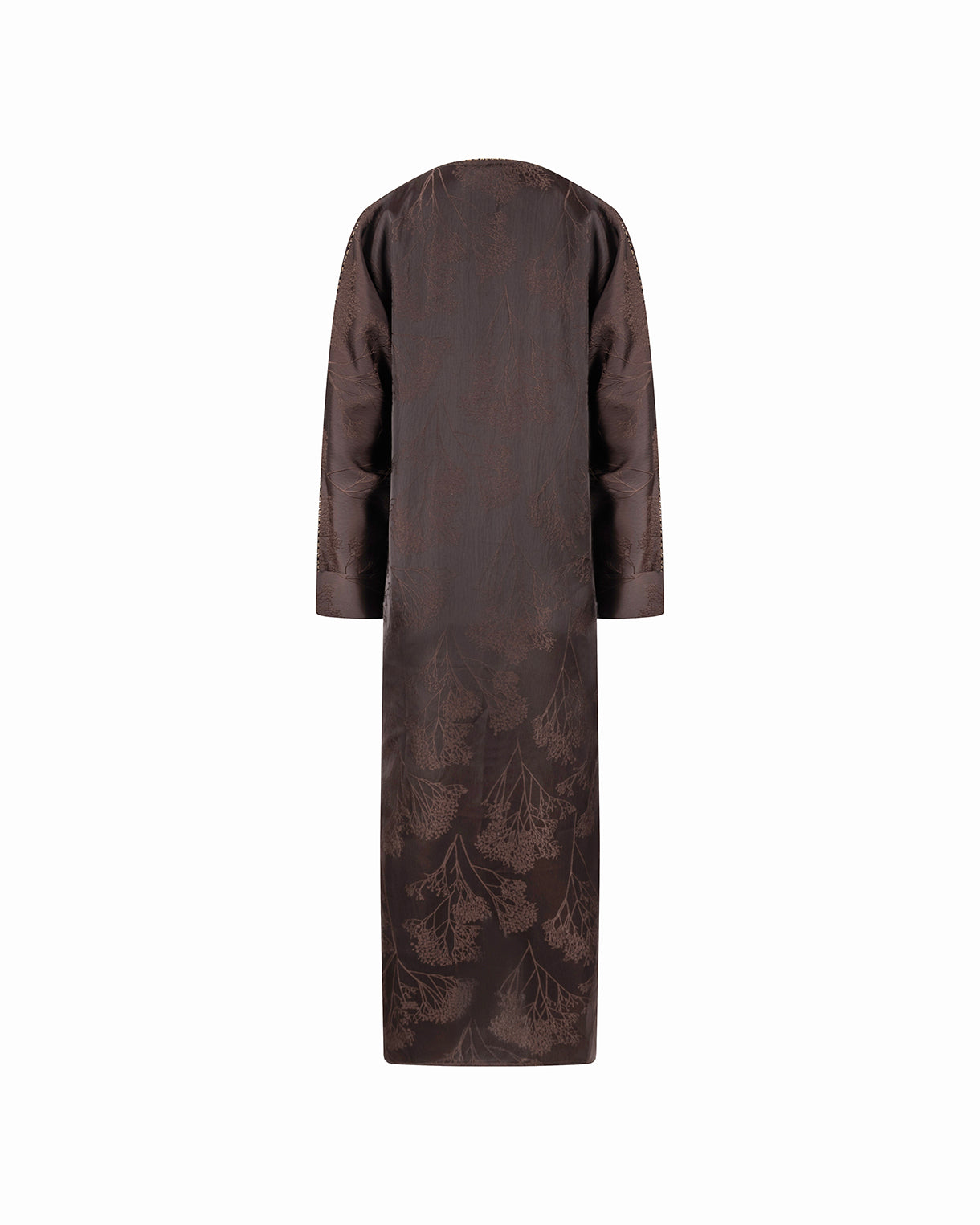 The Pattern Abaya - Brown