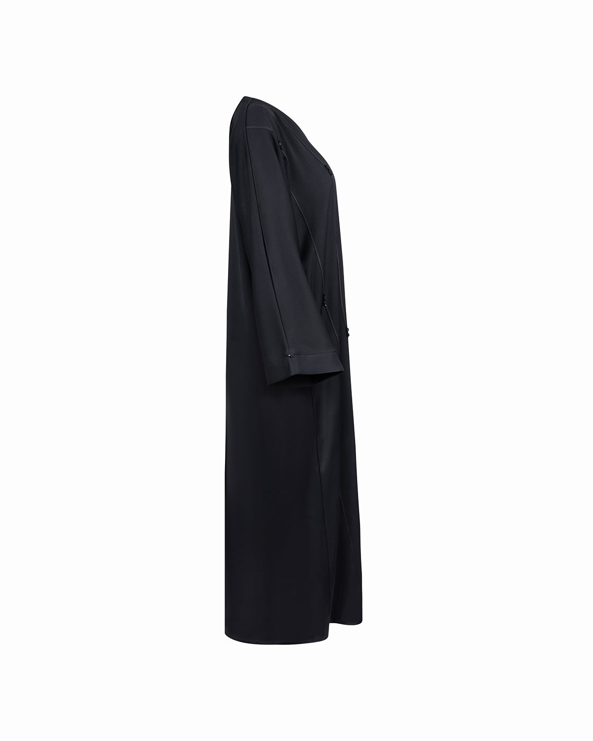 The Soft Line Abaya - Black
