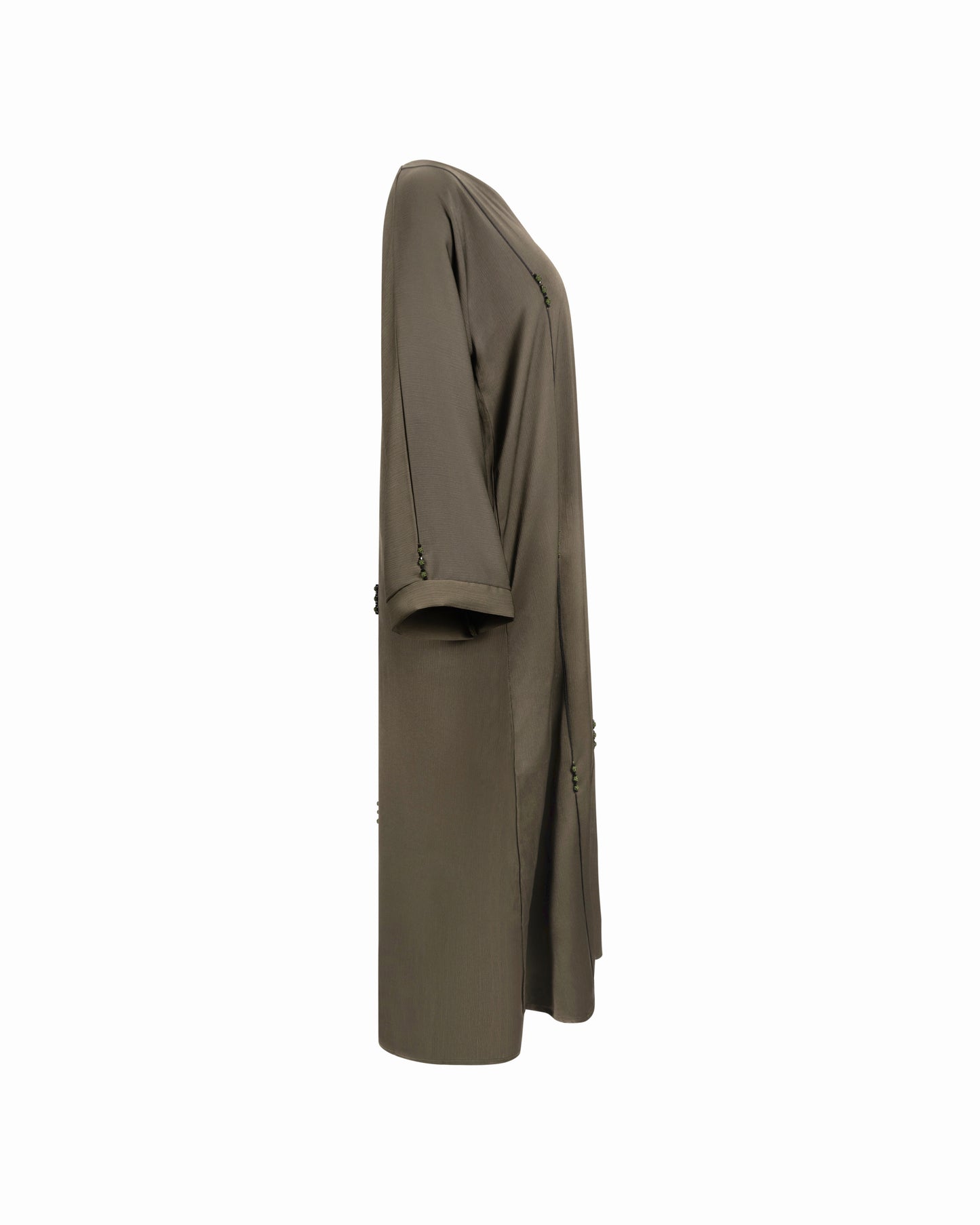 The Fez Abaya - Deep Olive