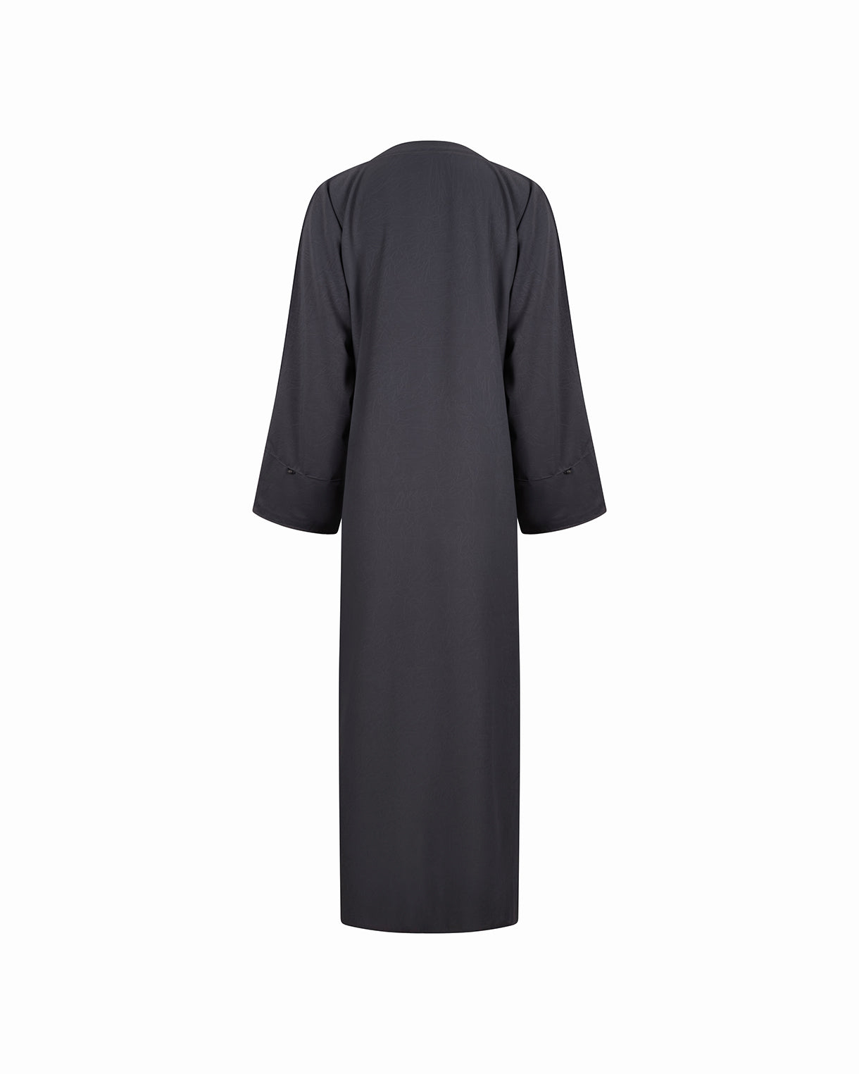 The Suede Look Abaya - Black