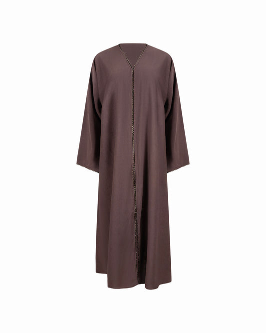 The Drape Abaya - Warm Taupe