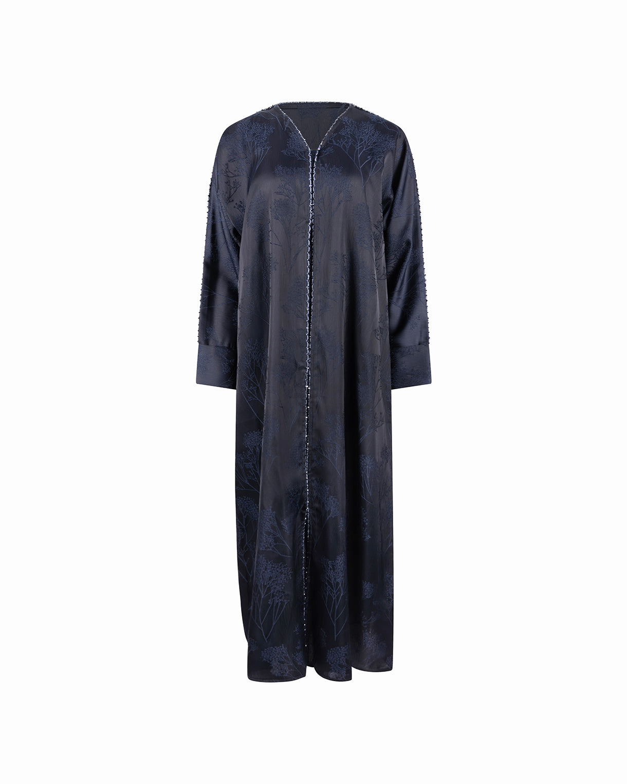 The Pattern Abaya  - Navy