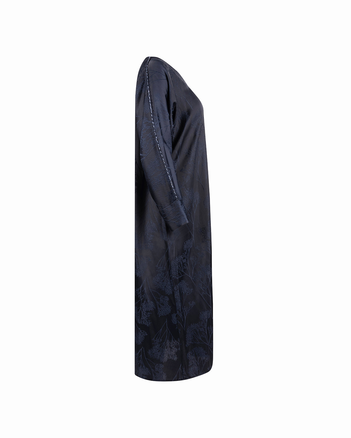 The Pattern Abaya  - Navy
