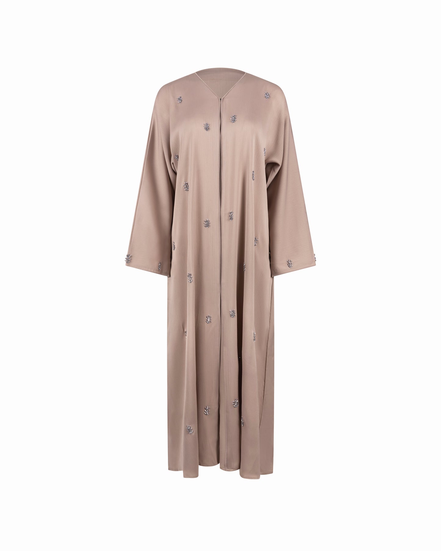 The Muse Abaya - Soft Taupe