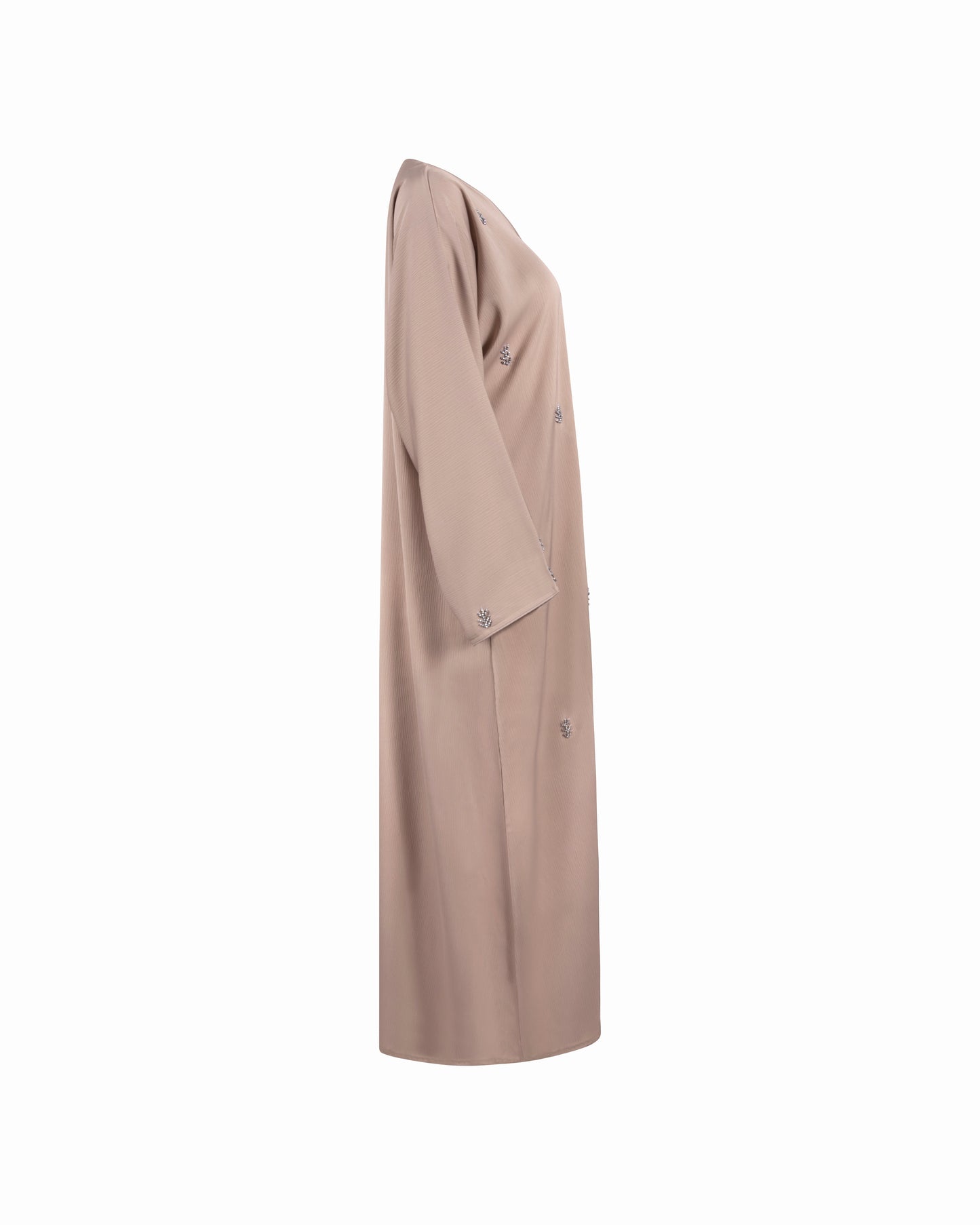 The Muse Abaya - Soft Taupe