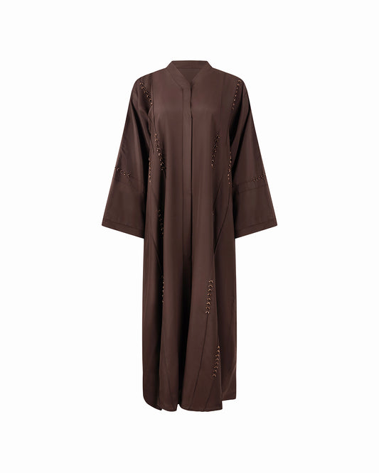 The Signature Abaya - Brown