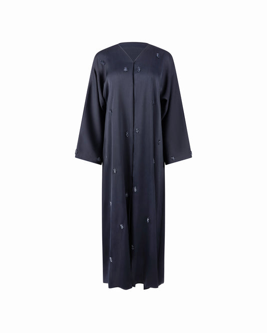 The Muse Abaya - Navy