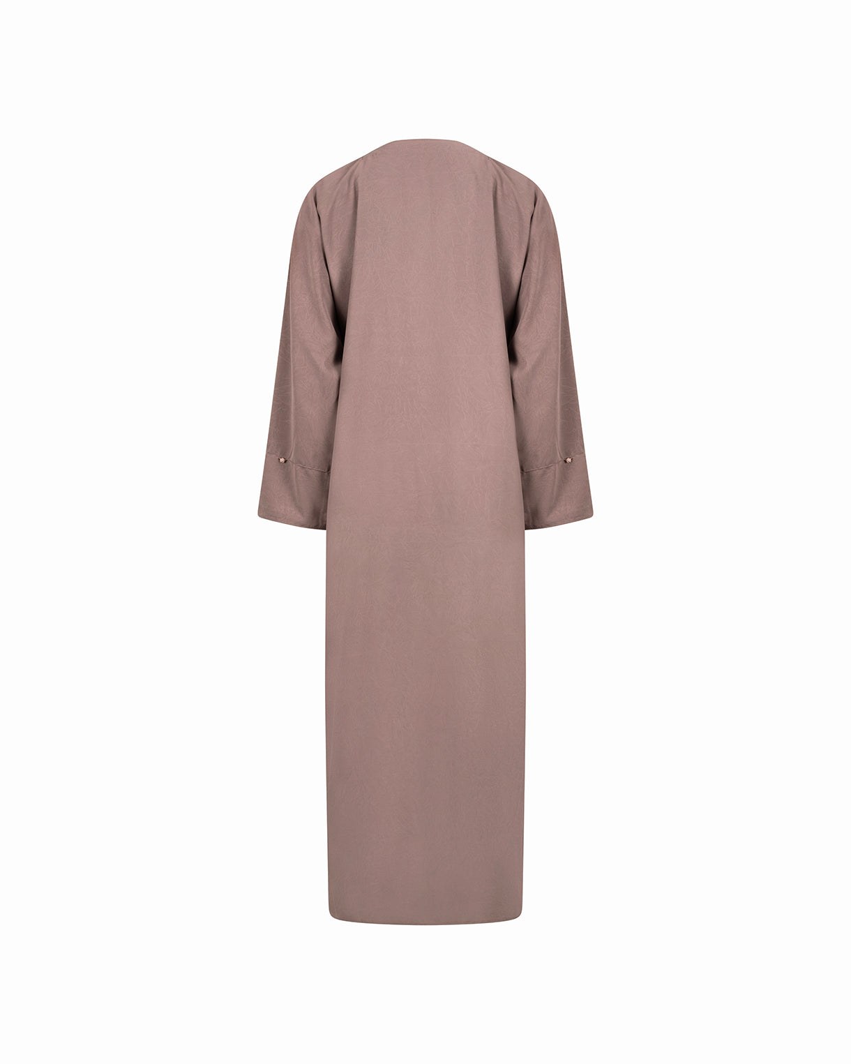 The Suede Look Abaya - Soft Mocha