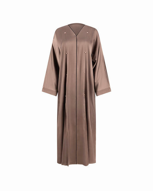 The Tarz Abaya - Soft Taupe