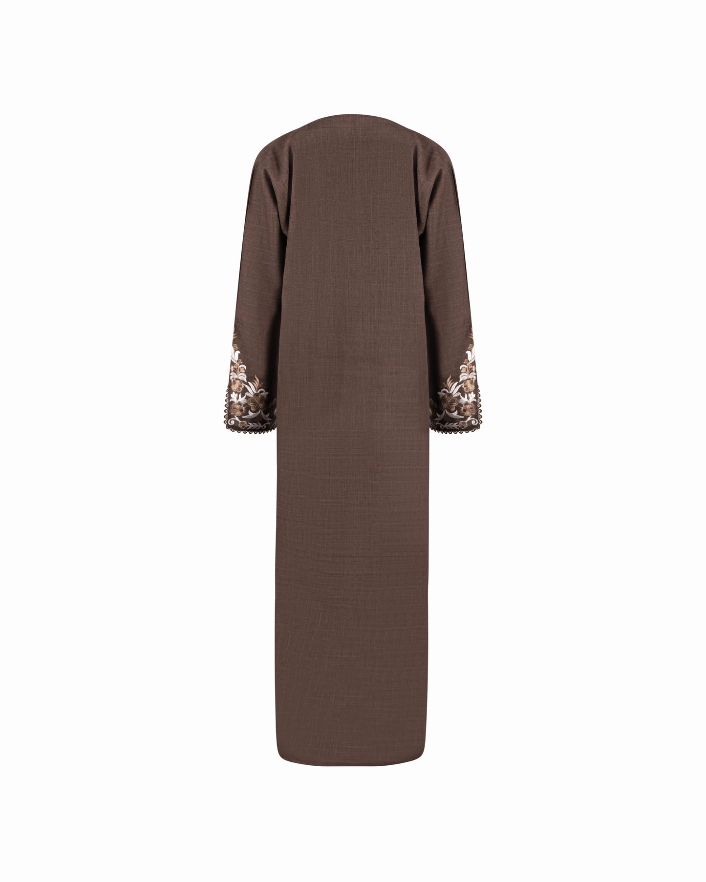 Floral Sleeve - Brown