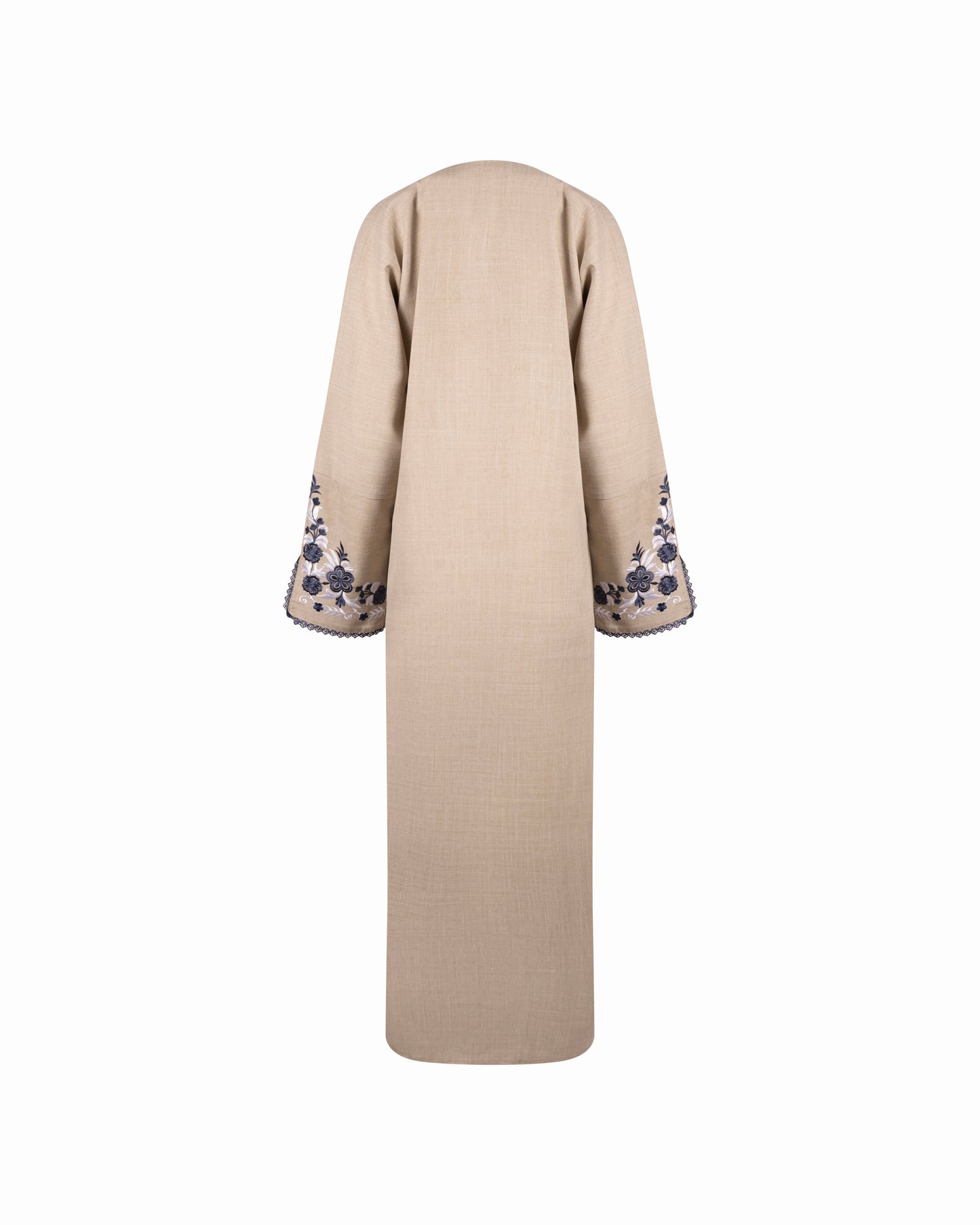Floral Sleeve - Beige