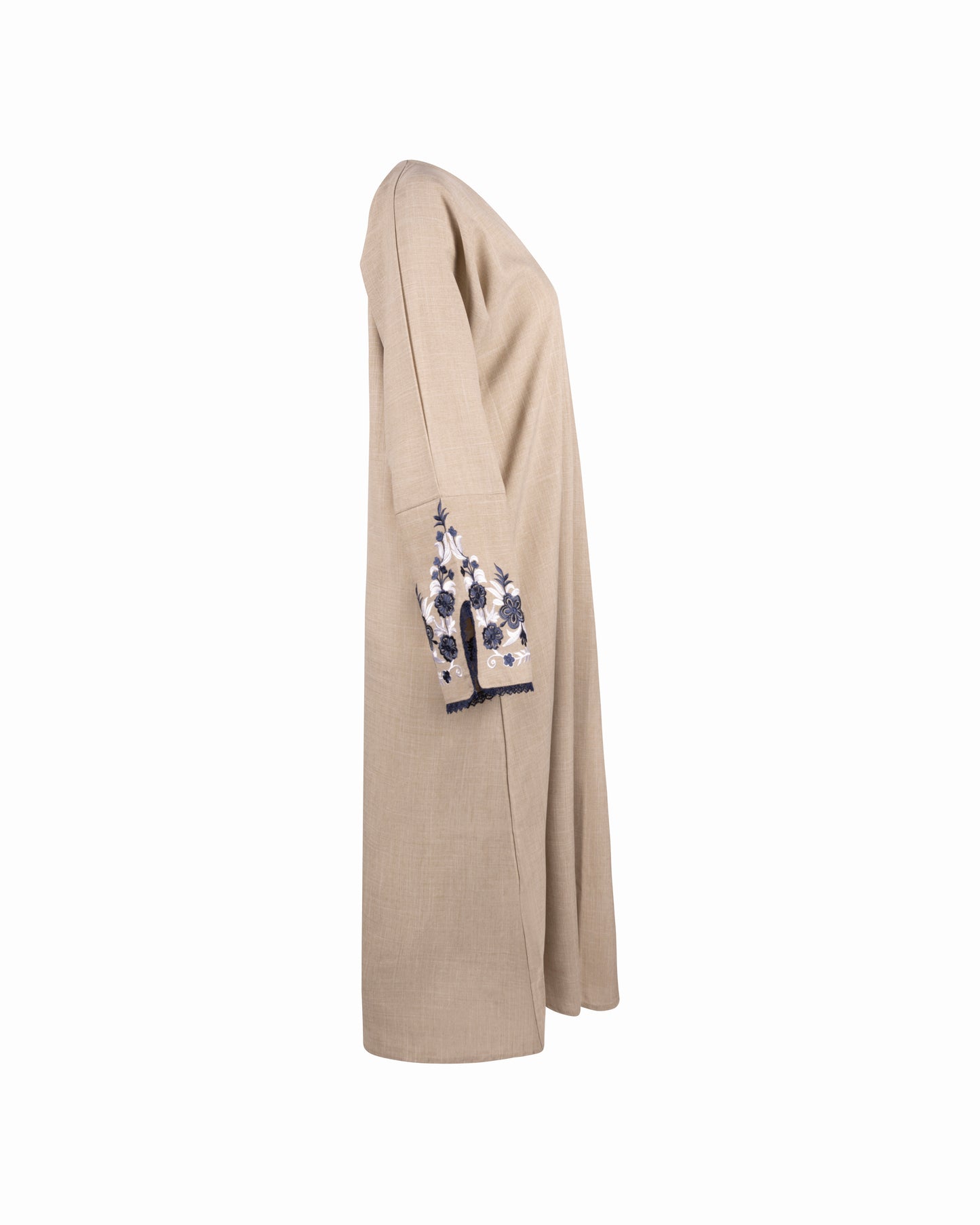Floral Sleeve - Beige