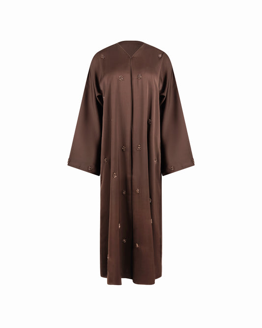 The Muse Abaya - Brown