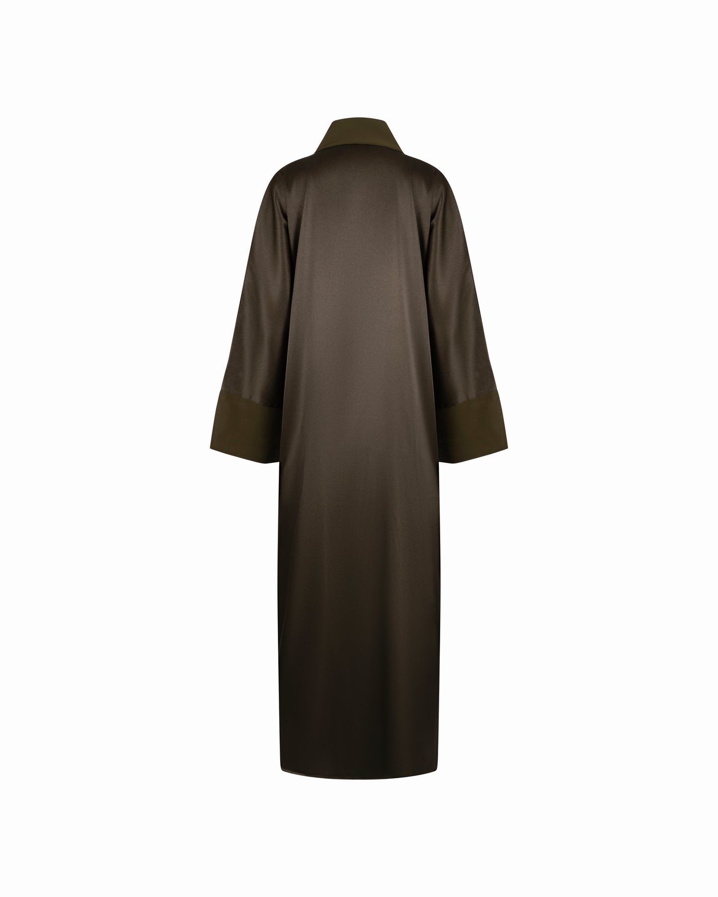 The Satin Chiffon - Dark Green