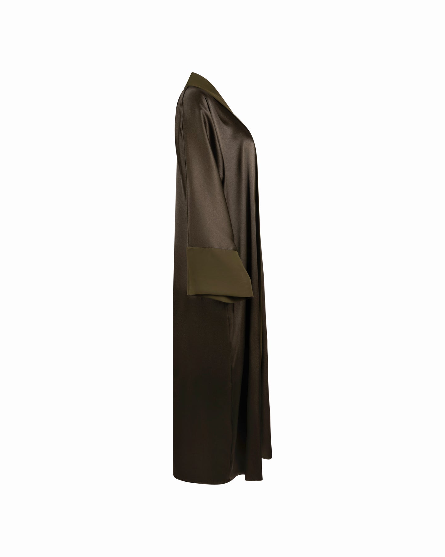 The Satin Chiffon - Dark Green